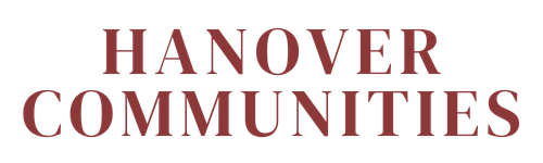 The image features the words "Hanover Communities" in red text.